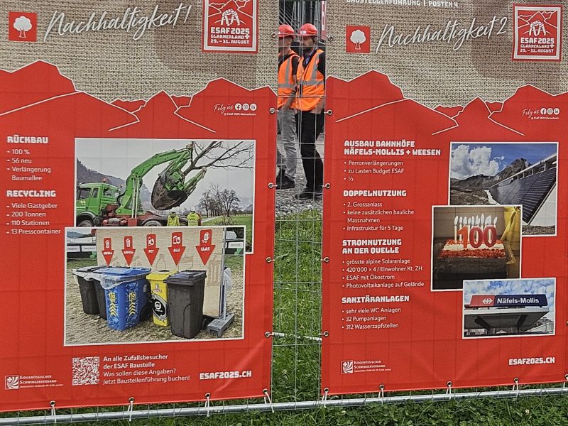 Auch Nachhaltigkeit ist wichtig 